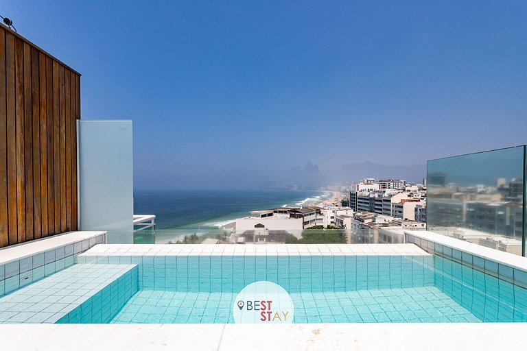 Fantástica Cobertura com Vista Pôr do Sol Ipanema