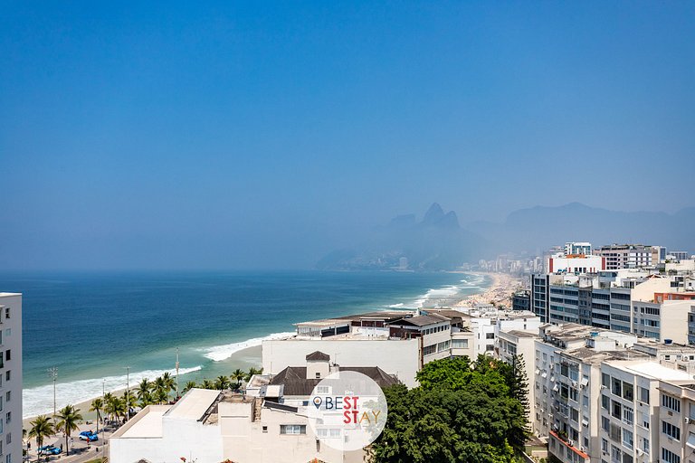 Fantástica Cobertura com Vista Pôr do Sol Ipanema