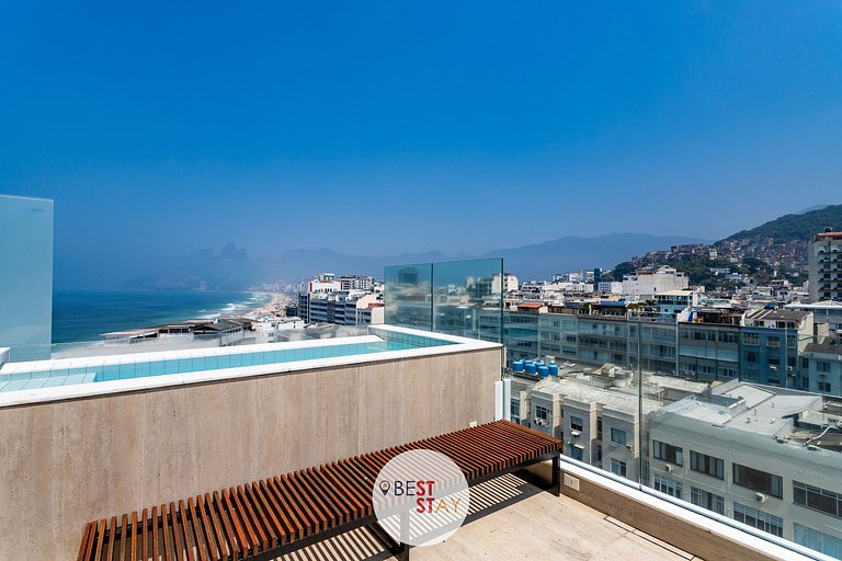 Fantástica Cobertura com Vista Pôr do Sol Ipanema