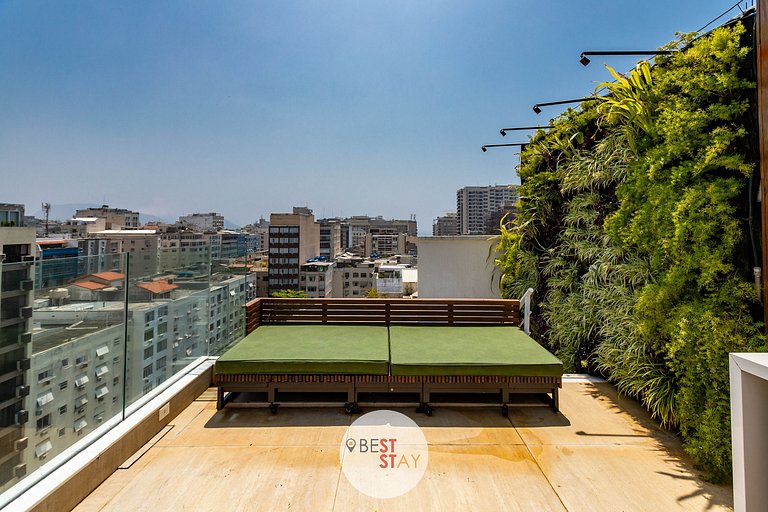 Fantástica Cobertura com Vista Pôr do Sol Ipanema
