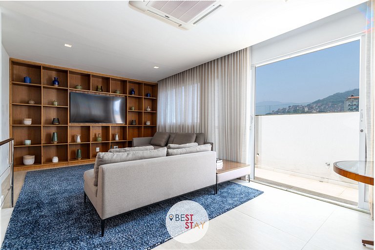 Fantástica Cobertura com Vista Pôr do Sol Ipanema