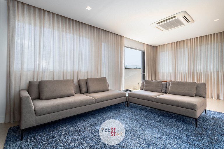 Fantástica Cobertura com Vista Pôr do Sol Ipanema