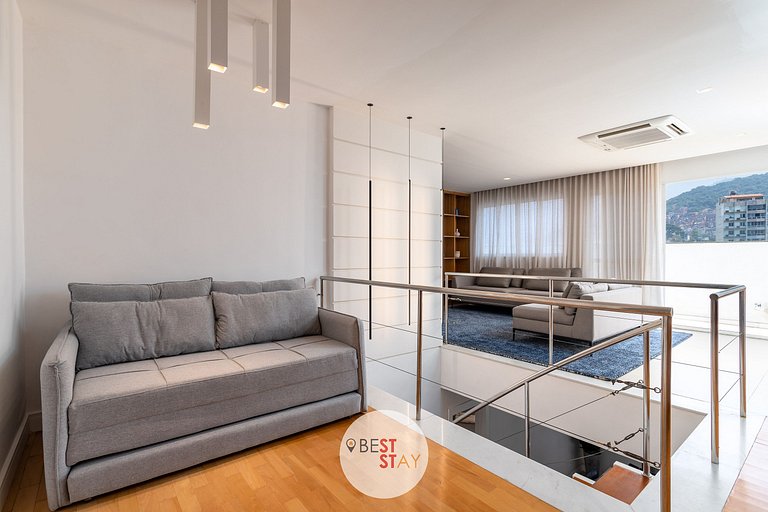 Fantástica Cobertura com Vista Pôr do Sol Ipanema