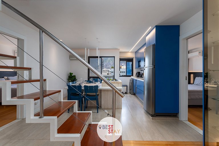 Fantástica Cobertura com Vista Pôr do Sol Ipanema