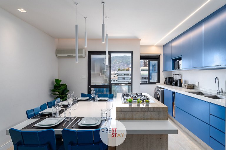 Fantástica Cobertura com Vista Pôr do Sol Ipanema