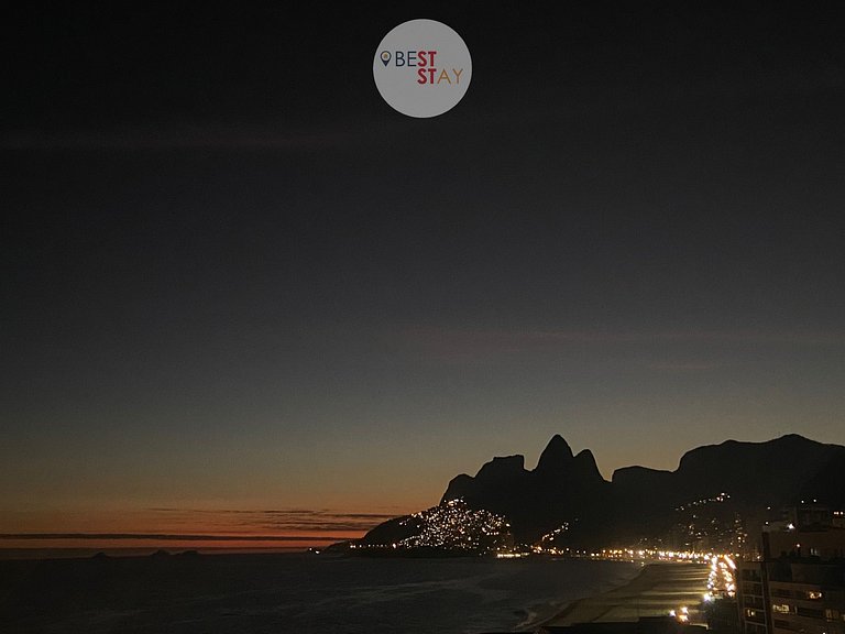Fantástica Cobertura com Vista Pôr do Sol Ipanema
