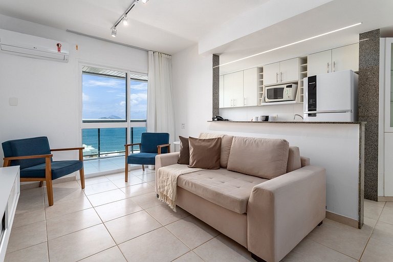 Apt com Vista Fantástica de Ipanema e Arpoador