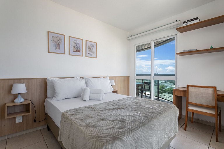 Apt com Vista Fantástica de Ipanema e Arpoador