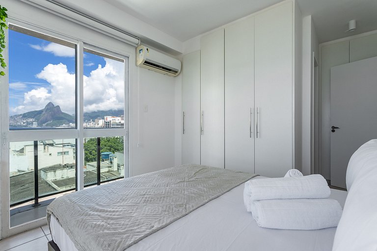 Apt com Vista Fantástica de Ipanema e Arpoador