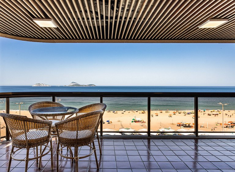 Frente Praia, Vista Fenomenal da Praia de Ipanema