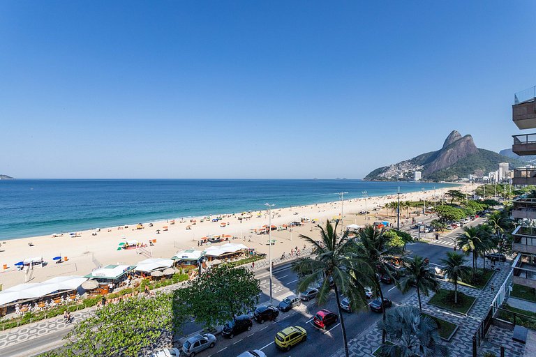 Frente Praia, Vista Fenomenal da Praia de Ipanema