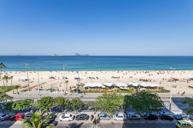 Frente Praia, Vista Fenomenal da Praia de Ipanema