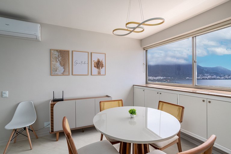 Flat com Vista Incrível no Coração do Leblon