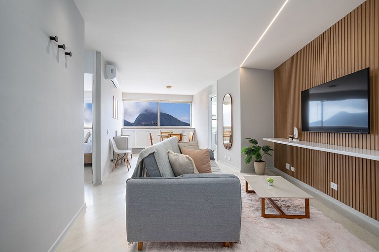 Flat com Vista Incrível no Coração do Leblon