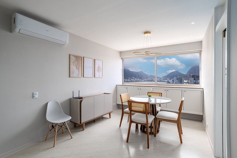 Flat com Vista Incrível no Coração do Leblon