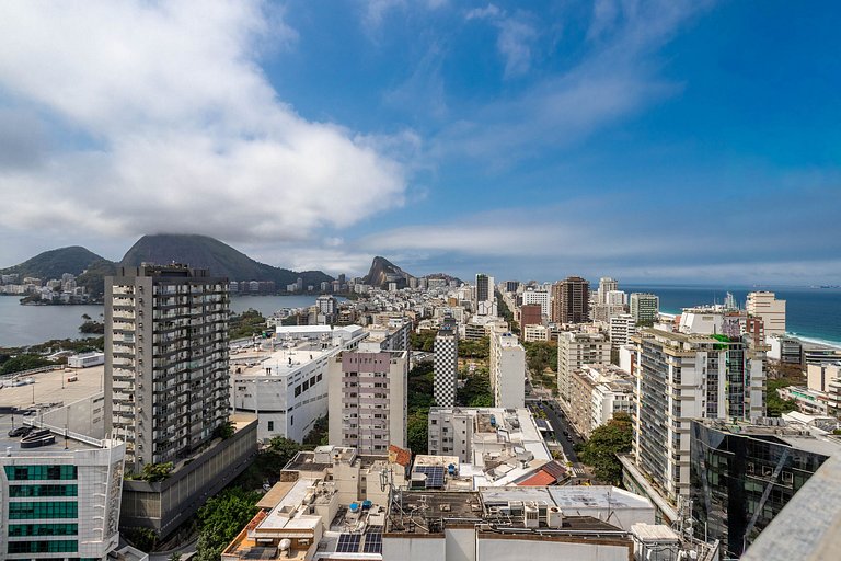 Flat com Vista Incrível no Coração do Leblon