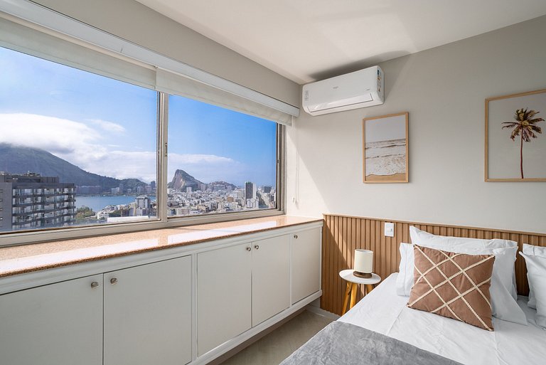 Flat com Vista Incrível no Coração do Leblon