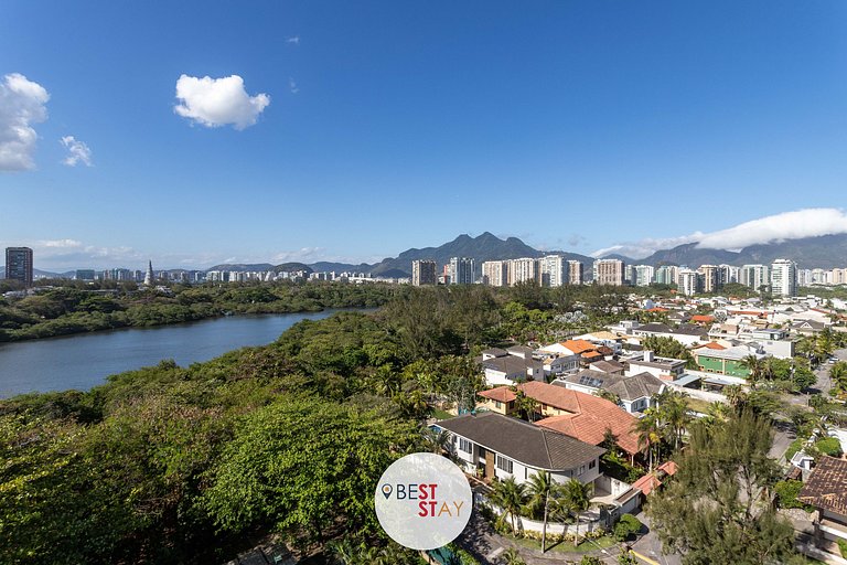 Apartamento com Vista Incrível na Barra da Tijuca