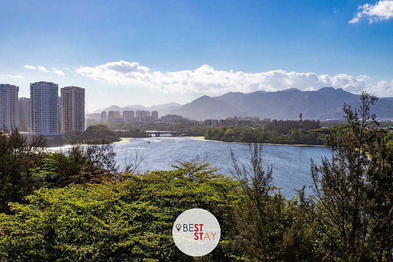 Apartamento com Vista Incrível na Barra da Tijuca