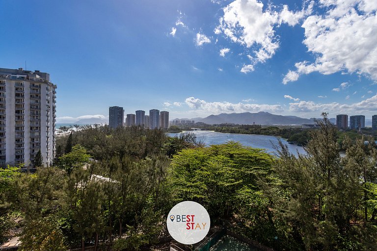 Apartamento com Vista Incrível na Barra da Tijuca