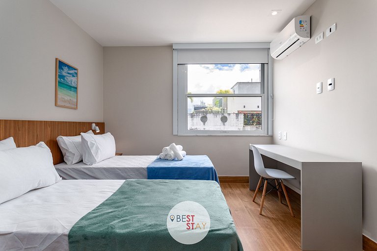 Espaçoso Apartamento em Ipanema, Recém Reformado