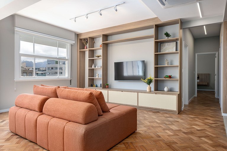 Lindo Apartamento de 3 Quartos Perto do Arpoador