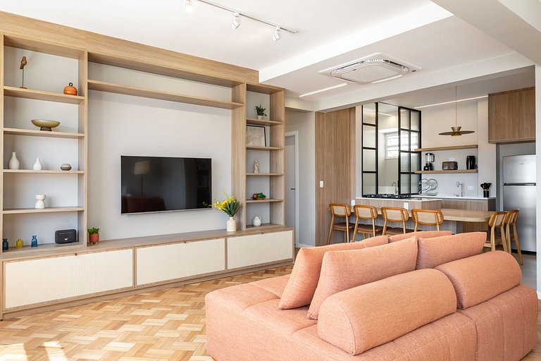 Lindo Apartamento de 3 Quartos Perto do Arpoador