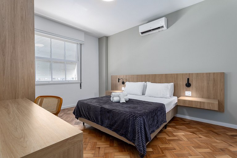 Lindo Apartamento de 3 Quartos Perto do Arpoador