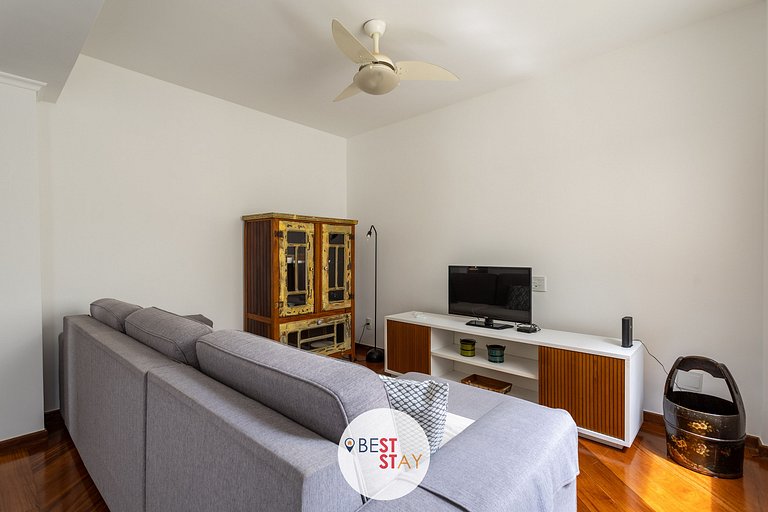 Espaçosa Cobertura no Jardim Oceânico Perto Praia