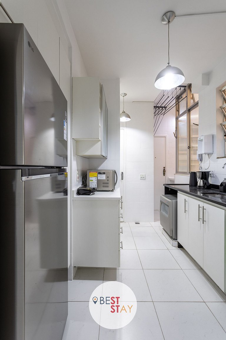 Apartamento a 1 Quadra da Praia de Copacabana