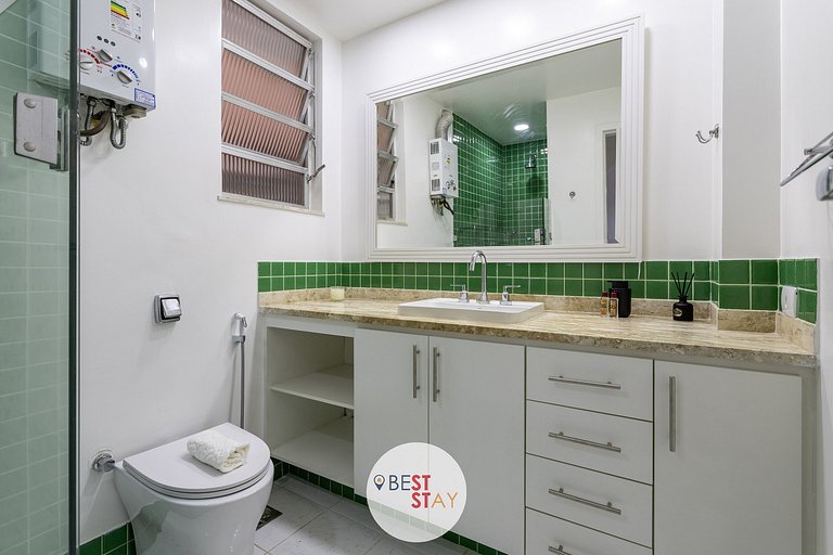 Apartamento a 1 Quadra da Praia de Copacabana