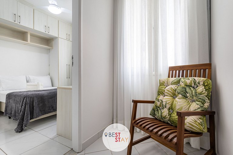Apartamento a 1 Quadra da Praia de Copacabana
