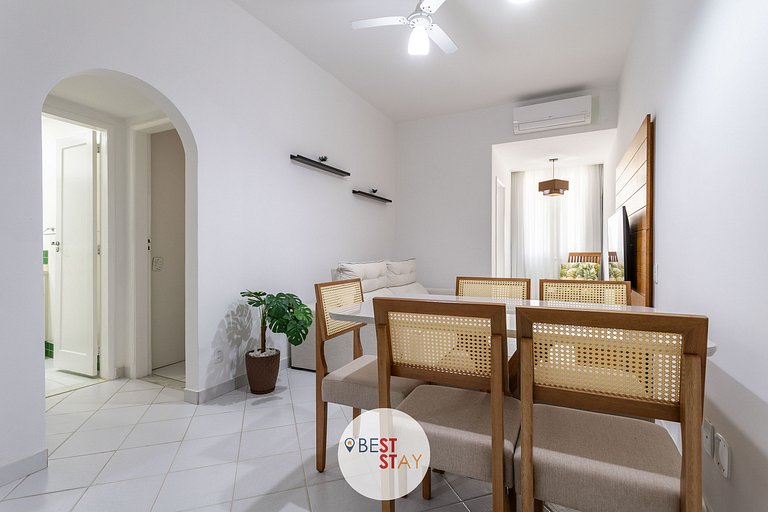 Apartamento a 1 Quadra da Praia de Copacabana