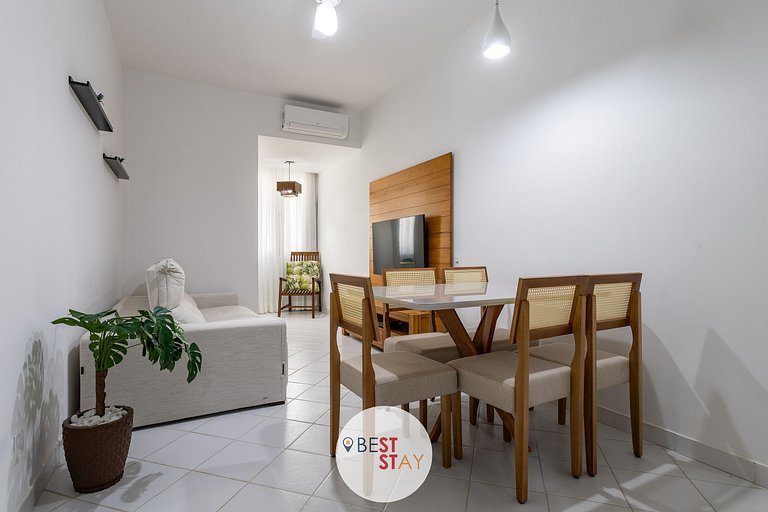Apartamento a 1 Quadra da Praia de Copacabana