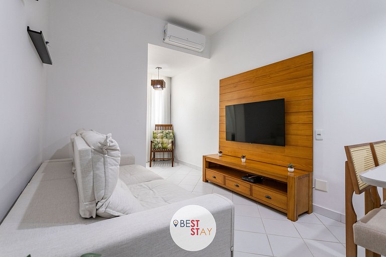Apartamento a 1 Quadra da Praia de Copacabana