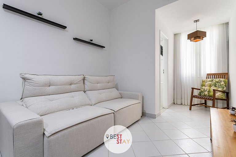 Apartamento a 1 Quadra da Praia de Copacabana