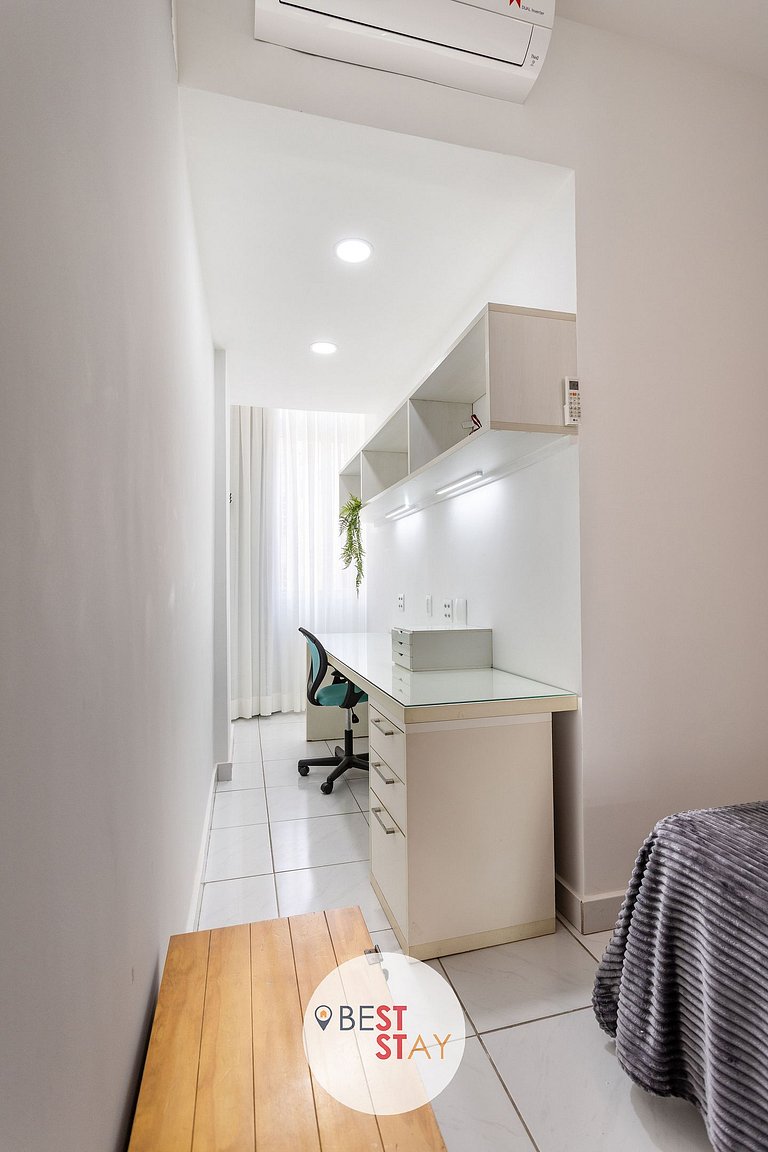 Apartamento a 1 Quadra da Praia de Copacabana