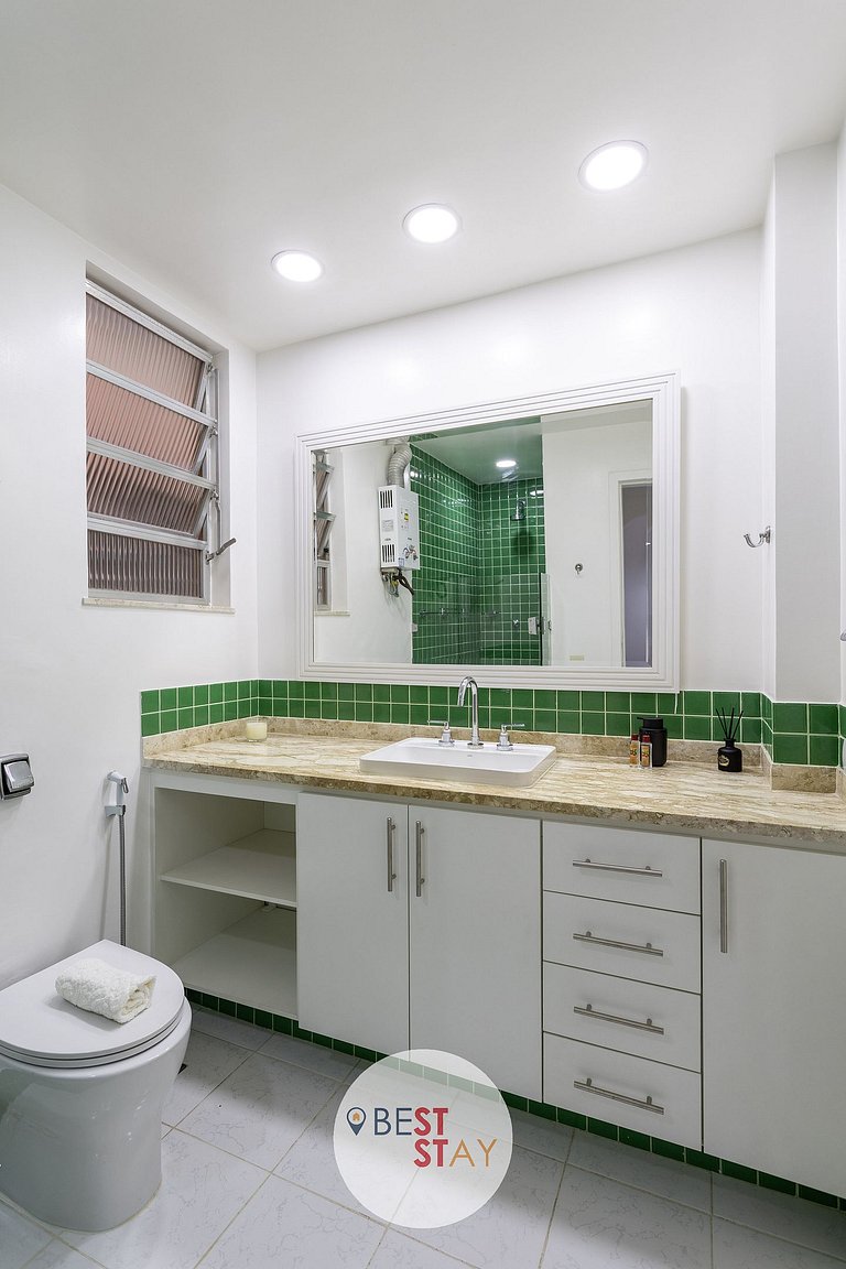 Apartamento a 1 Quadra da Praia de Copacabana