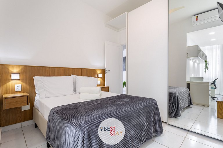 Apartamento a 1 Quadra da Praia de Copacabana