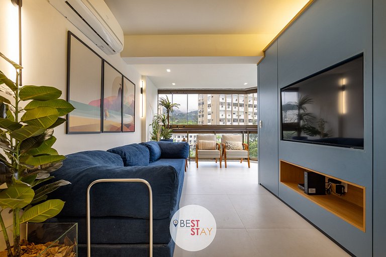 Lindo apartamento no melhor ponto do Leblon