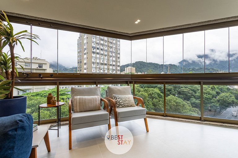 Lindo apartamento no melhor ponto do Leblon