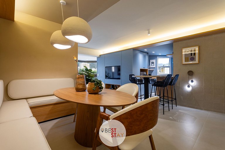 Lindo apartamento no melhor ponto do Leblon