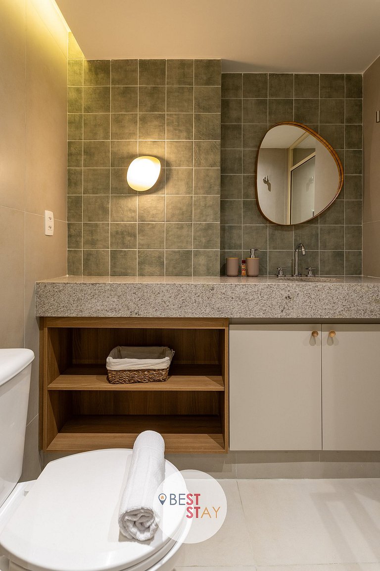 Lindo apartamento no melhor ponto do Leblon