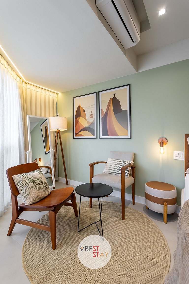 Lindo apartamento no melhor ponto do Leblon