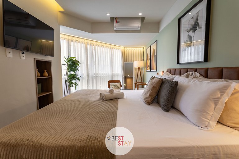 Lindo apartamento no melhor ponto do Leblon