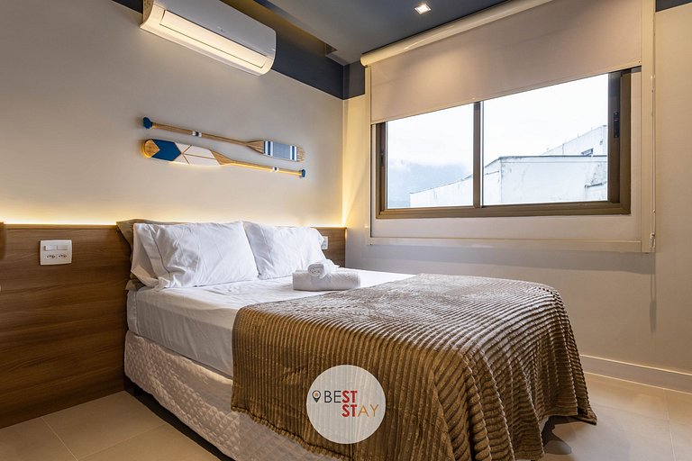 Lindo apartamento no melhor ponto do Leblon