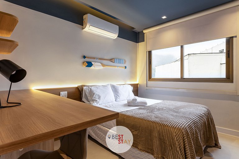 Lindo apartamento no melhor ponto do Leblon