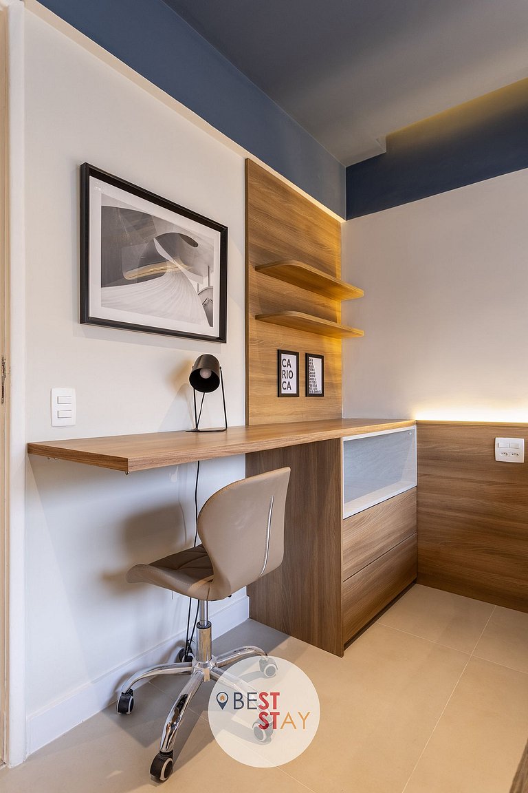 Lindo apartamento no melhor ponto do Leblon