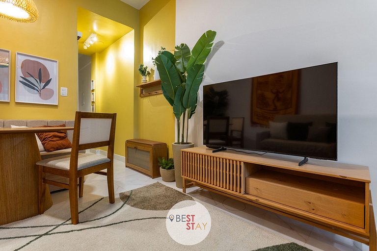 Estiloso Loft a 2 Quadras da Praia de Copacabana