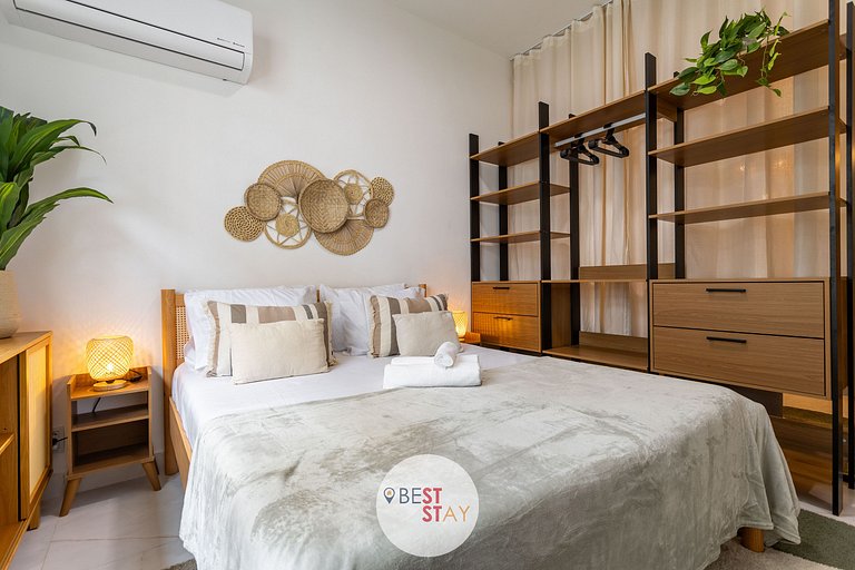 Estiloso Loft a 2 Quadras da Praia de Copacabana